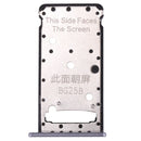 For Huawei Enjoy 7 Plus / Y7 Prime SIM Card Tray & SIM / Micro SD Card Tray(Grey)