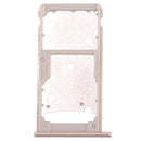 For Huawei Enjoy 7 Plus / Y7 Prime SIM Card Tray & SIM / Micro SD Card Tray(Gold)