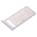For Huawei Enjoy 7 Plus / Y7 Prime SIM Card Tray & SIM / Micro SD Card Tray(Silver)