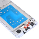 For Huawei Honor Play 7X Front Housing LCD Frame Bezel Plate(White)