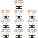 10 PCS Camera Lens Cover for Huawei Nova 4(Gold)