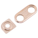 10 PCS Camera Lens Cover for Huawei Nova 4(Gold)