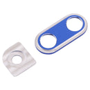 10 PCS Camera Lens Cover for Huawei Nova 4(Blue)