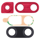 10 PCS Camera Lens Cover for Huawei Nova 4(Red)