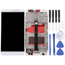 For Huawei Mate 9 LCD Screen and Digitizer Full Assembly with Frame(White)