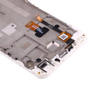 For Meizu M3 Note / Meilan Note 3 (China Version) LCD Screen and Digitizer Full Assembly with Frame (White)