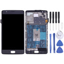 For OnePlus 3 / A3003 LCD Screen and Digitizer Full Assembly with Frame(Black)