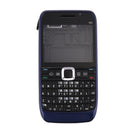 Full Housing Cover (Front Cover + Middle Frame Bezel + Battery Back Cover + Keyboard) for Nokia E63(Dark Blue)