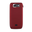 Full Housing Cover (Front Cover + Middle Frame Bezel + Battery Back Cover + Keyboard) for Nokia E63(Red)