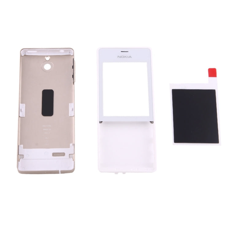 Full Housing Cover (Front Cover + Battery Back Cover) for Nokia 515(Gold)