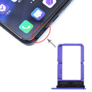 SIM Card Tray + SIM Card Tray for vivo S5(Blue)