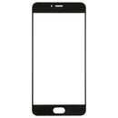 For Meizu Meilan X Front Screen Outer Glass Lens(Black)