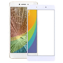 For OPPO R7s Front Screen Outer Glass Lens(White)