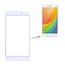 For OPPO R7s Front Screen Outer Glass Lens(White)