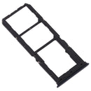 SIM Card Tray + SIM Card Tray + Micro SD Card Tray for Vivo S1(Black)