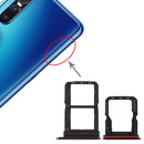SIM Card Tray + SIM Card Tray + Micro SD Card Tray for Vivo S1 Pro(Red)