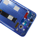 OLED Material LCD Screen and Digitizer Full Assembly with Frame for Xiaomi Mi 9(Blue)