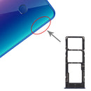 SIM Card Tray + SIM Card Tray + Micro SD Card Tray for Infinix X627 Smart 3 Plus(Blue)