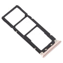 SIM Card Tray + SIM Card Tray + Micro SD Card Tray for Tecno Camon X Pro CA8(Gold)
