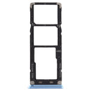 SIM Card Tray + SIM Card Tray + Micro SD Card Tray for Tecno Camon X Pro CA8(Blue)