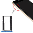 SIM Card Tray + SIM Card Tray for Tecno Spark Plus K9(Blue)