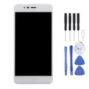 LCD Screen and Digitizer Full Assembly with Frame for Asus ZenFone 3 Max / ZC520TL / X008D(White)
