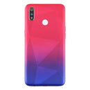 Battery Back Cover for OPPO Realme 3(Red + Blue)