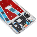 Front Housing LCD Frame Bezel Plate for Huawei P30 Lite (48MP) (White)