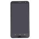 LCD Screen and Digitizer Full Assembly with Frame for Asus Zenfone 2 Laser / ZE601KL(Black)