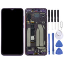 Original LCD Screen and Digitizer Full Assembly with Frame for Xiaomi Mi 9 SE(Purple)