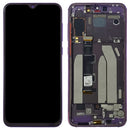 Original LCD Screen and Digitizer Full Assembly with Frame for Xiaomi Mi 9 SE(Purple)