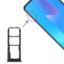 SIM Card Tray + SIM Card Tray + Micro SD Card Tray for Vivo U3x / U10(Black)