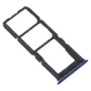 SIM Card Tray + SIM Card Tray + Micro SD Card Tray for Vivo U3x / U10(Blue)