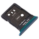 SIM Card Tray + SIM Card Tray / Micro SD Card Tray for OPPO Reno 10x zoom(Blue)