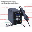 QUICK2008 220V Anti-static Hot Air Gun Lead-free Hot Air Gun, AU Plug