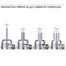 QUICK 857DW+ 220V 580W Digital Display Straight Wind Hot Air Gun, AU Plug