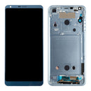LCD Screen and Digitizer Full Assembly with Frame for LG G6 / H870 / H870DS / H872 / LS993 / VS998 / US997(Blue)