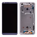 LCD Screen and Digitizer Full Assembly with Frame for LG G6 / H870 / H870DS / H872 / LS993 / VS998 / US997(Purple)