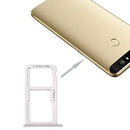 For Huawei nova SIM Card Tray & SIM / Micro SD Card Tray(Silver)