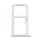 For Huawei nova SIM Card Tray & SIM / Micro SD Card Tray(Silver)