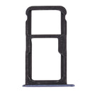 For Huawei P10 Lite SIM Card Tray & SIM / Micro SD Card Tray(Blue)