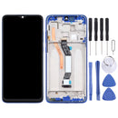 LCD Screen and Digitizer Full Assembly with Frame (Double SIM Card Version) for Xiaomi Redmi Note 8 Pro(Blue)