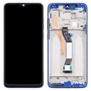 LCD Screen and Digitizer Full Assembly with Frame (Double SIM Card Version) for Xiaomi Redmi Note 8 Pro(Blue)