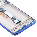 LCD Screen and Digitizer Full Assembly with Frame (Double SIM Card Version) for Xiaomi Redmi Note 8 Pro(Blue)