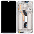 LCD Screen and Digitizer Full Assembly with Frame (Double SIM Card Version) for Xiaomi Redmi Note 8 Pro(White)
