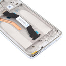 LCD Screen and Digitizer Full Assembly with Frame (Double SIM Card Version) for Xiaomi Redmi Note 8 Pro(White)