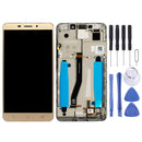 LCD Screen and Digitizer Full Assembly with Frame for Asus ZenFone 3 Laser ZC551KL Z01BDC(Gold)