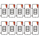 10 Sets Back Housing Cover Adhesive Sticker Set for Huawei P20 Pro