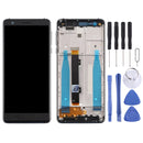 LCD Screen and Digitizer Full Assembly with Frame & Side Keys for Nokia 3.1 TA-1049 TA-1057 TA-1063 TA-1070(Black)