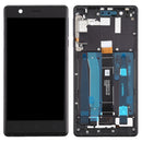 LCD Screen and Digitizer Full Assembly with Frame & Side Keys for Nokia 3 TA-1032(Black)
